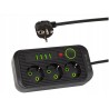 Przedłużacz z 3 gniazdami 230V + 4x USB-A i 1x USB-C