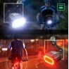 Zestaw Lampek Rowerowych LED USB | Przód+Tył | LafaretDeco