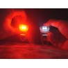 Lampki Rowerowe Silikonowe LED Przód+Tył | LafaretDeco