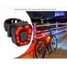Lampka Rowerowa Tylna 14 LED Mocna