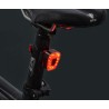 Lampka Rowerowa Tylna 14 LED USB Aku | LafaretDeco