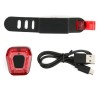 Lampka Rowerowa Tylna 14 LED USB Aku | LafaretDeco