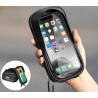Torba Rowerowa Sakwa na Ramę Etui na Telefon Wodoszczelna