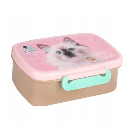 Śniadaniówka Cleo & Frank Kotki z Przegródką – Lunchbox