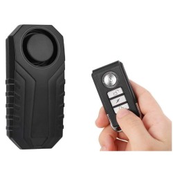 Głośny Alarm Rowerowy z Pilotem 113dB