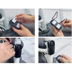 Głośny Alarm Rowerowy z Pilotem 113dB