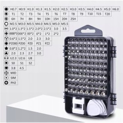 Precyzyjne śrubokręty Torx - Zestaw 115w1 dla profesjonalistów i majsterkowiczów