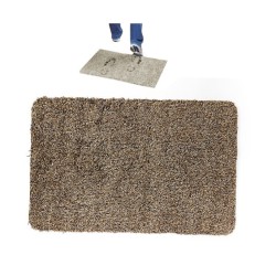 Magiczna wycieraczka Clean Step Mat w kolorze brązowym