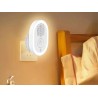 Kompaktowy Odstraszacz Szkodników Lampa Ultradźwiękowa LED 5x7cm