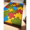 Dywan Puzzle Kolorowy 200x296cm | Mało Używany | Pokój Dziecięcy