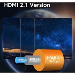 Kabel HDMI 1.5M 8K 120Hz | Ultra HD 4K | Konsola PS5 Xbox | LafaretDeco.pl