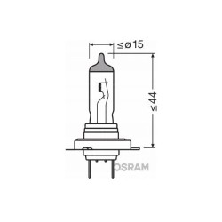 Żarówka OSRAM H7 CLASSIC 12V 55W (64210CLC) | LafaretDeco