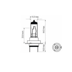 Żarówka OSRAM H7 CLASSIC 12V 55W (64210CLC) | LafaretDeco