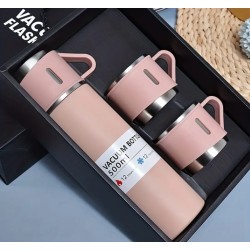 Elegancki Zestaw Prezentowy: Termos 500ml + 3 Kubki | LafaretDeco