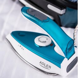Mocne Żelazko Turystyczne Parowe Adler 1700W | Składane i Lekkie | LafaretDeco