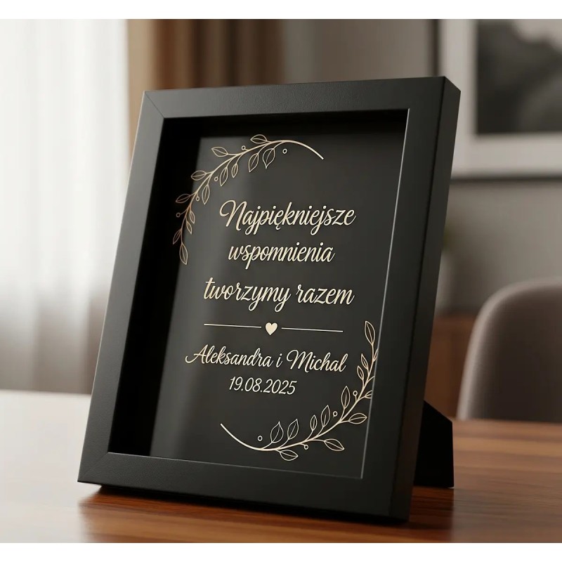 Głęboka Ramka 3D Shadow Box na Pamiątki i Zdjęcia Głęboka Ramka 3D Shadow Box na Pamiątki i Zdjęcia